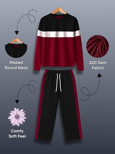 Image of Men Co-Ord Set Cotton | Loose Fit Premium Fabric (Set of 2 | 180 GSM | 3TFS+Lower CS1)
