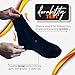 3 Pack Women’s Ankle Socks - Organic Cotton Crew Seamless Toe Socks - Soft Non‑Binding Cuff Best for Sensitive Feet-Size 4-10