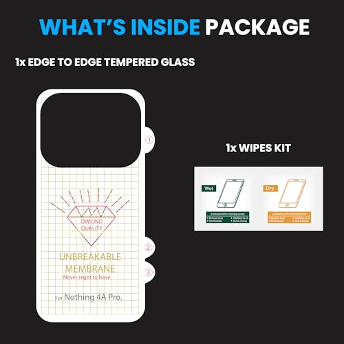 Image of ArmourPro Back Screen Protector for Nothing Phone (4A) Pro, Premium Ultra Thin TPU Back Membrane Guard, Bubble-Free, Edge to Edge Coverage, Fingerprint Friendly | Crystal Clear, 1 Pack