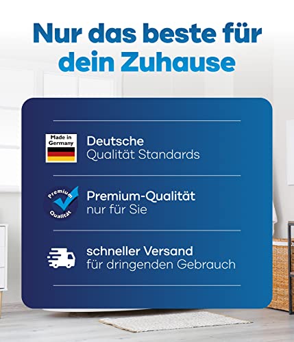 Foto von Plid® Rollputz innen & aussen fein Weiß matt [20kg] - atmungsaktiv hohe Deckkraft verarbeitungsfertig - Roll und Streichputz für aussen & innen grob & fein - Innenputz fertig - Putzfarbe innen