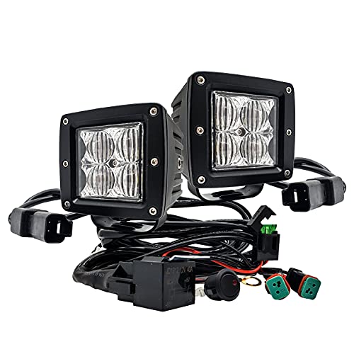 Oz-Usa® 4D Pod Flood Led Lights Fog Atv Offroad 3 X 4 Race Beam Truck Motorcycle Cube #TOP1