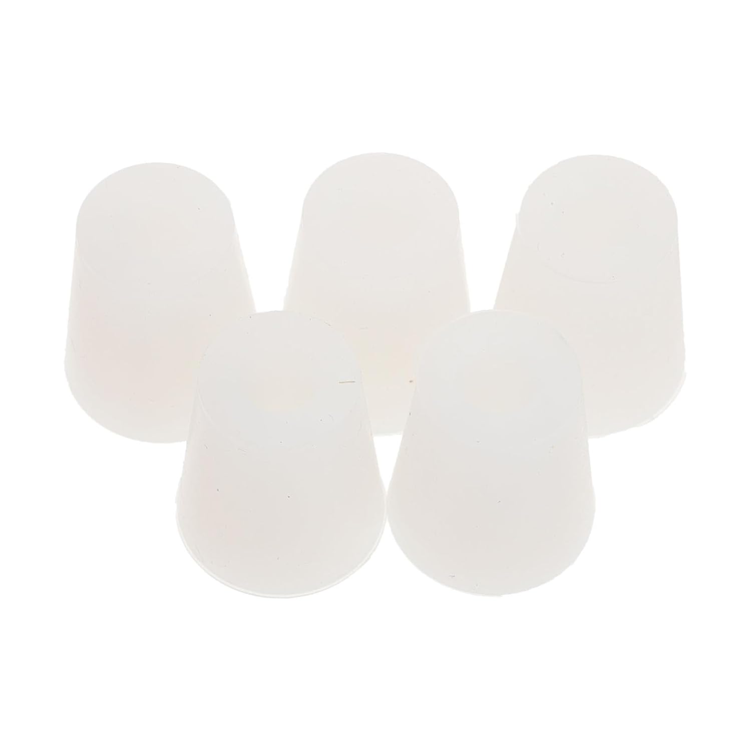 OUNONA 5pcs Food Grade Silicone Sealing Plugs Silicone Caps for Test Tubes Tapered Design for Secure Closure Safe for Food Storage and Lab Use