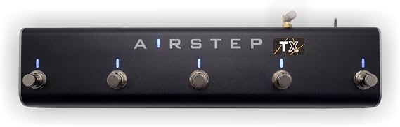 XSONIC AIRSTEP TX Edition, TONEX ONE & PEDAL Footswitch, 2 Control Modes(Preset Mode and Effect Mode), 2 Expression Pedal Inputs, Customize Pedal Parameters Through The AIRSTEP TX App