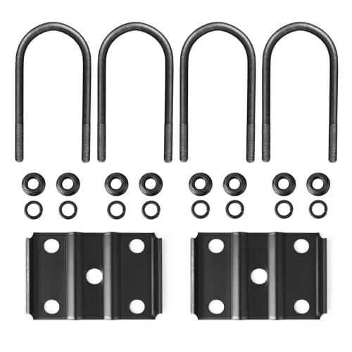 Katouha Trailer U Bolt Kit for 5200–7000 lb Axles, 7