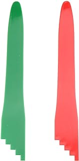MEETOOT 2pcs Bubble Popper for Canning Kit (1 x Red + 1 x Green) Canning Supplies Canner Debubble for Canning Food