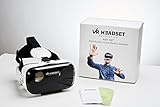 VR Headset Revolution 3D Virtual Reality Glasses / Goggles with Built-In Headphones, Volume & Control Dial and Adjustable Lenses