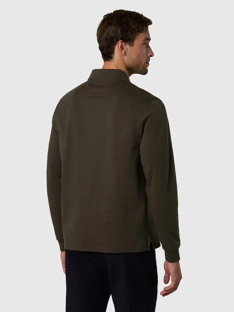 NORTH SAILS Polo a Maniche Lunghe in Tessuto Interlock 692769