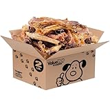 ValueBull Lamb Trachea for Dogs, Premium, 4-9 Inch, 2 Pound Bulk Pack - Natural Angus Dog Chews with Glucosamine, Chondroitin & Amino Acids