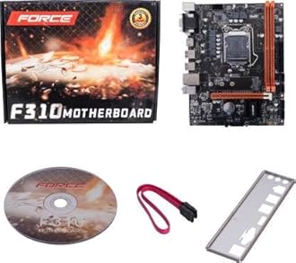 OMNIBYTE Force F310 CM2 Micro-ATX Motherboard for LGA 1151 Socket, Supports Intel 6th, 7th, 8th & 9th Generation Processors, M.2 Slot, 5.1 Audio, DDR4 2666 MHz, Ports (RJ45 | SATA | USB 3.0 | HDMI)