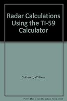 Radar Calculations Using The Ti 59 Programmable Calculator 0890061122 Book Cover