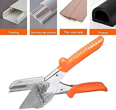 Multi Angle Miter Shear Cutter Hand Tools,45-135 Degree Adjustable Angle Scissors Trim Shears Tools