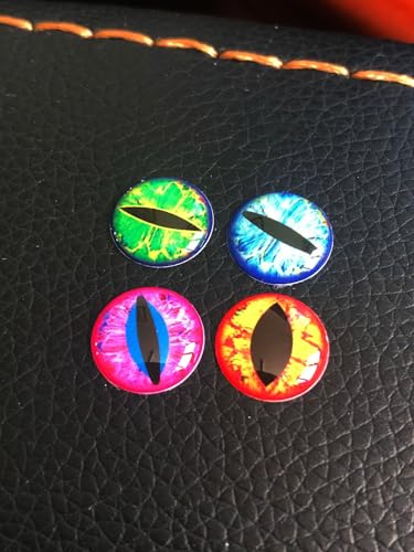 Ojos metálicos 4D para señuelos de pesca, colores mixtos miniatura 5