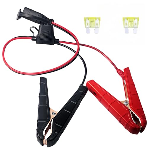 GC001 X-Connect Battery Clamp Accessoriess Fit for NOCO M6 Eyelets All Terminals & Genius Chargers,Built-in 20A Micro-Blade Fuse