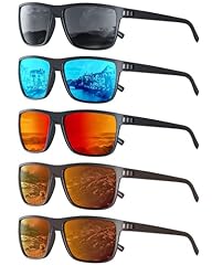 Black + Ice Blue + Red + Brown + Brown