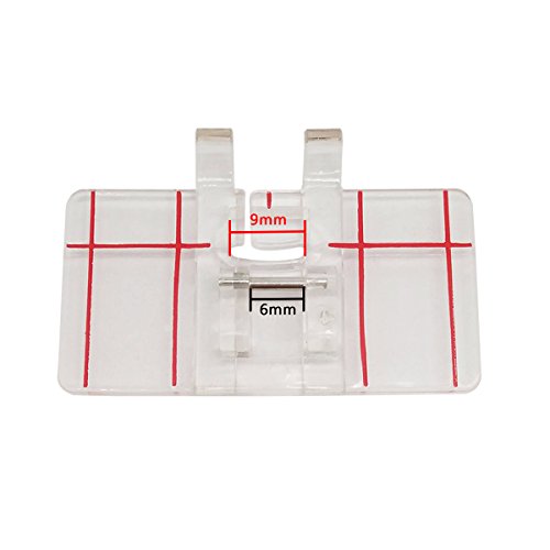 Honeysew Presser Foot For Will Fit Singer, Brother, Janome, Toyota, Etc Domestic Sewing Machines (Border Guide Foot) #TOP1