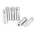 Aexit 6 Pcs Material Handling Products Silver Tone Stainless Steel 12mm x 40mm Advertising Nail Panel Carriers Class Standoff