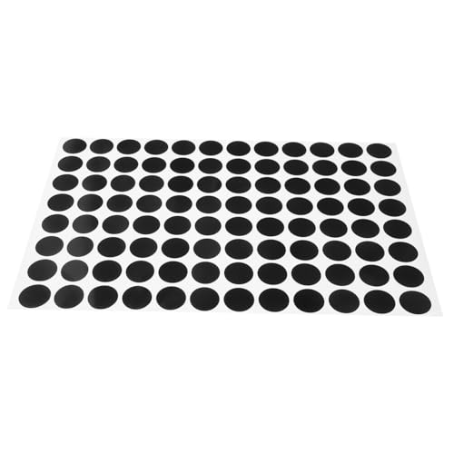 GAROZATION Billiard Ball Positioning Stickers Pool Table Maker Snooker Spot Markers Easy to Use Billiards Supplies