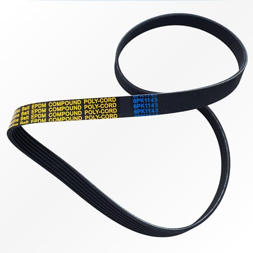 Image of 6PK1143 Serpentine Drive Belt with Ford Edge /Explorer /Escape
