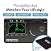 KLIQ MetroPitch 3-in-1 Metronome Tuner for All Instruments, Digital Guitar, Violin, Ukulele, Bass & Chromatic Tuner with Tone Generator, Compact Metronome with Jog Dial, Black
