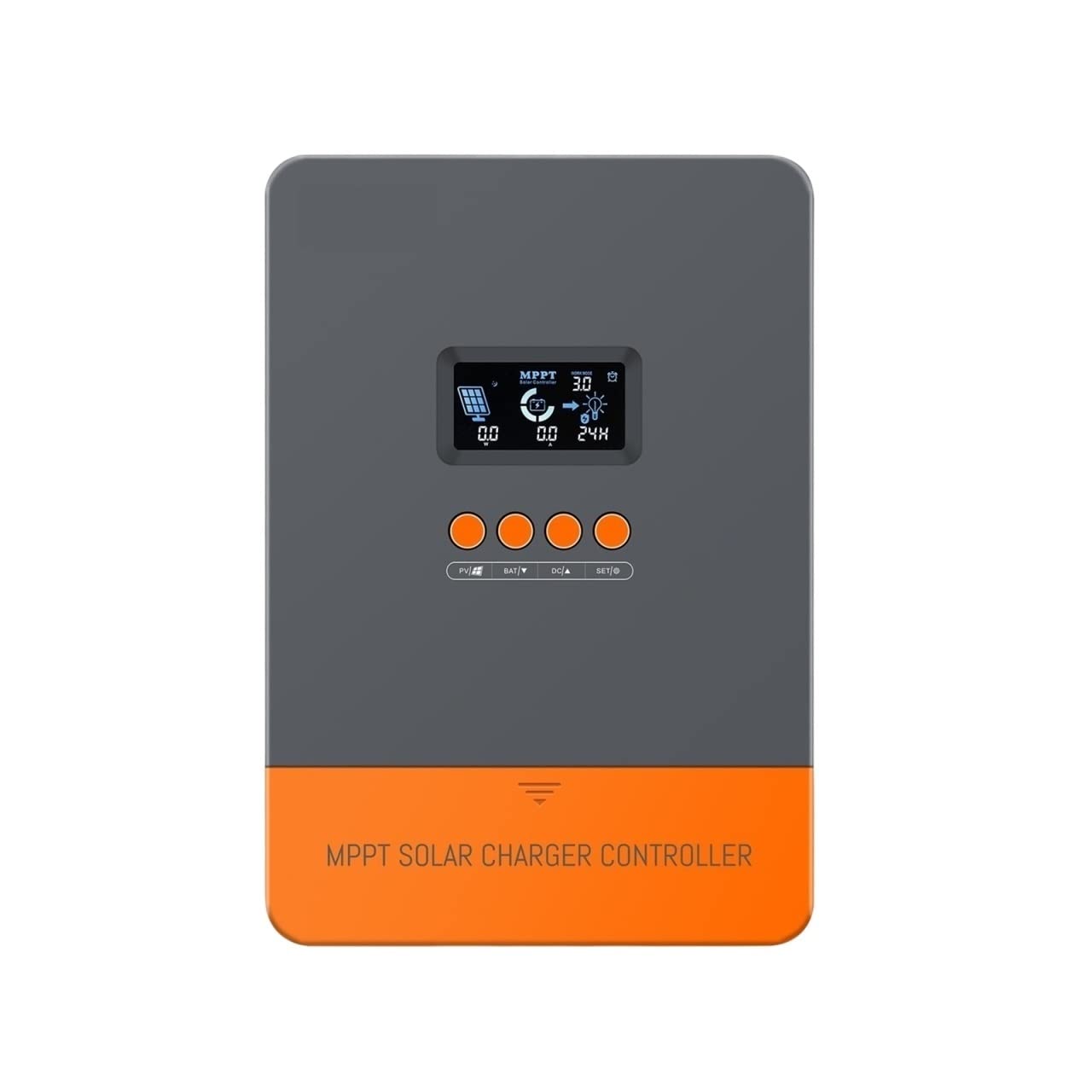 Gqnblvhzupdm One Color Solar Controller, Mppt 60A Solar Charge Controller Regulator For Battery 12V 24V 36V 48V Panel