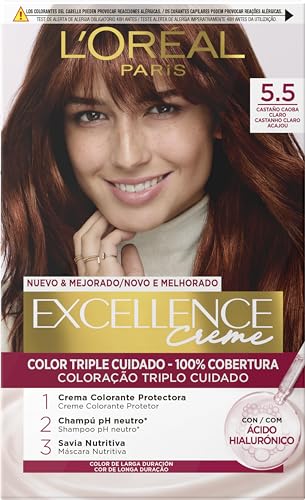 L´Oréal Paris Excellence Creme Tinte Permanente - Tono 5.5 Caoba Claro