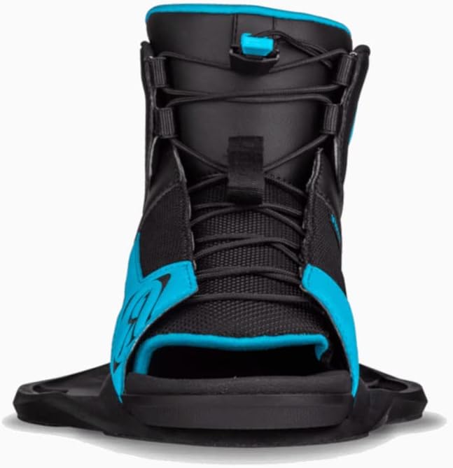 RONIX Boy's Vision Wakeboard Boots | Adjustable Cushioned Open Toe Boots with Stage 1 Liner, MainFrame Chassis & AutoLock Lacing for Comfort and Easy Entry