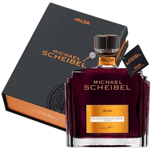 Scheibel Alte Zeit | Blackcurrant Rum | Aus der Scheibel Schatzkammer 2023 | Limited Edition | 0 7 l. Flasche in Geschenkbox