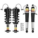 LUFT MEISTAR 84176631 84176675 4PCS Front &amp; Rear Shocks Struts Assembly Magnetic Ride Control Suspension Compatible with 2015-2020 Cadillac Escalade Chevy Tahoe Suburban GMC Yukon XL