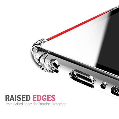 Casesondeck Clear Case Compatible With [Lg V30S Thinq And Lg V30] Tpu Bumper Hard Pc Plastic Backing Slim (Sugar Skull) #TOP4