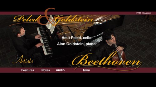 Amit Peled & Alon Goldstein The Beethoven Sonatas Volume.1 #TOP1