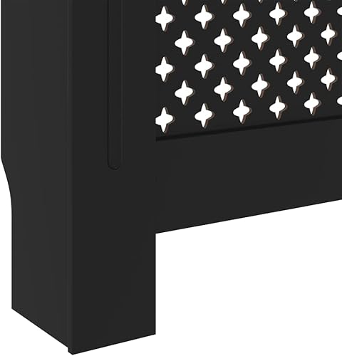 Miniatura 186 de 2 piezas de MDF para el hogar, calentador de sala de estar, soporte lateral para calefacción, cubierta de radiador, estante de gabinete de