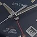 Baltany S6083 GMT Auto Watch, Sport Watches with Rotating Bezel and Date Function (Black Dial)