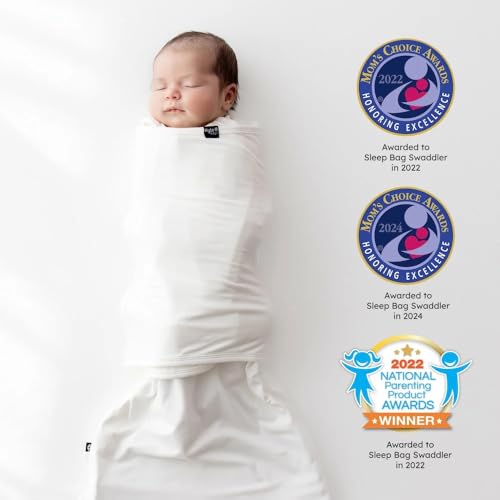 Image of KYTE BABY Unisex Rayon Made from Bamboo Sleep Bag Swaddler for Babies, 1.0 Tog