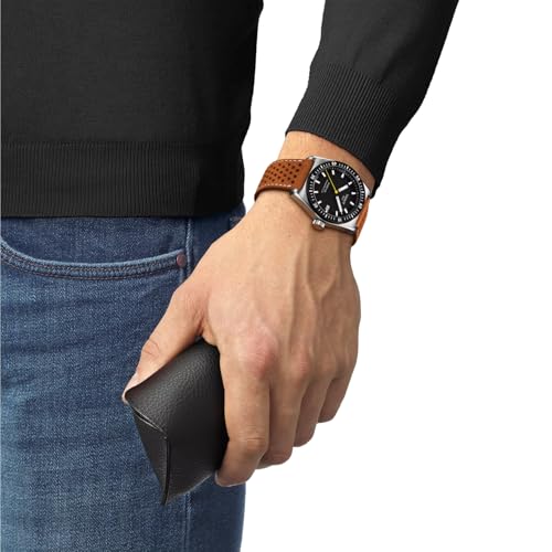 Tissot PR516, Swiss Powermatic 80, 38mm, Black Dial, Unisex Watch by Tissot - Used condition - CA$798.70