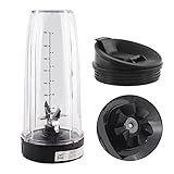 Joyparts Replacement Parts Extractor Blade Assembly and 32oz Cup with Lid, Compatible with Ninja Blender Auto iQ BL450-70 BL451-70 BL454-70 BL455-70 BL482-70