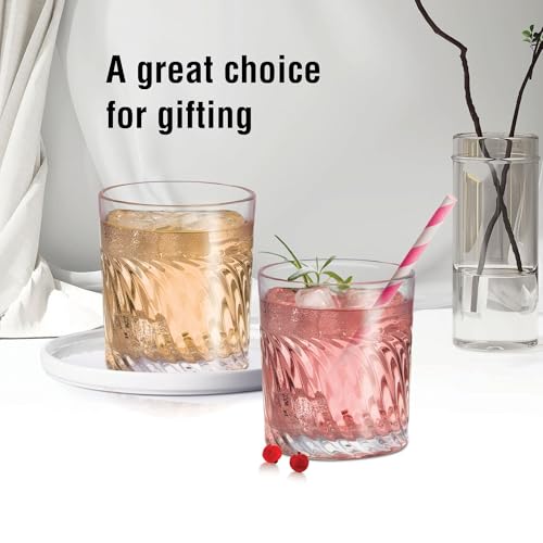 Image of Treo by Milton Tide Juice Tumbler I Premium Glass Set of 6 for Water, Cold Drink I Perfect for Home, Restaurants and Parties. 230 ml