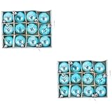 Cabilock Piezas Bolas Navidad Cubos Metal para Fiesta Navidad Christmas Tree Xmas Tree para embutidoras Calcetines Ornamento Precioso Colgante Familiar