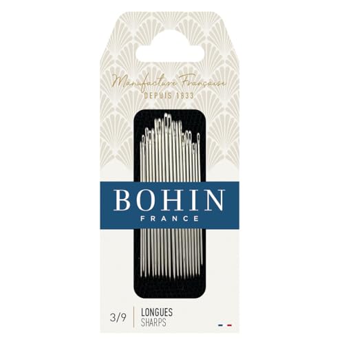 Bohin Sharps Hand Needles, Size 3/9, 20 Per Package