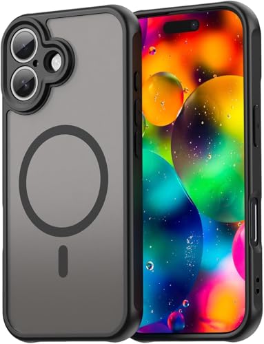 Image of Case Cover for iPhone 17 (Frosted Black with MagSafe, iPhone 17)