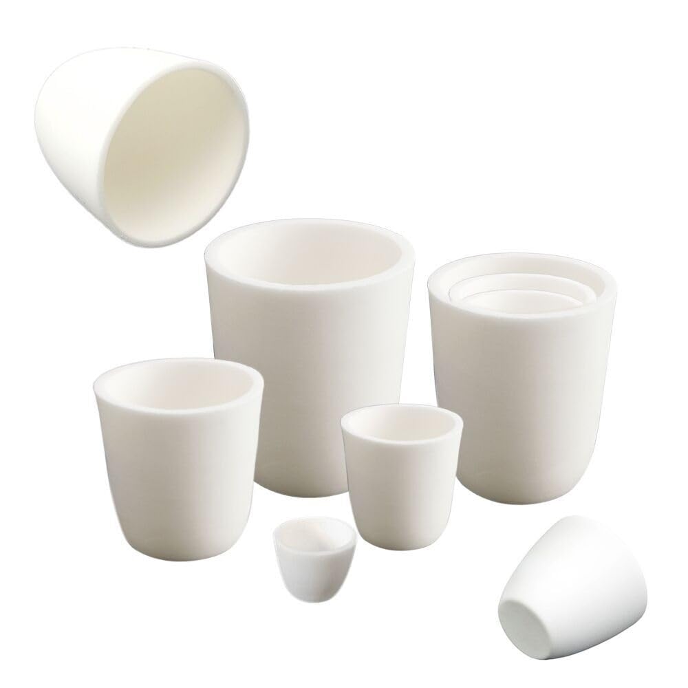 1 Stück Aluminiumoxid-Tiegel – 5–500 ml Korund-Keramik-Tiegel for den Labor- und Industriegebrauch(500ml)