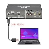 Luocute USB Interface, 2 Channel XLR TRS Phantom Power Sound Card with 24Bit 192KHz, Computer Recording Interfaces for Recording Streaming and Podcasting - Image 5