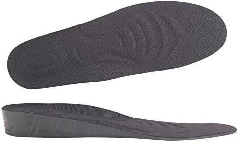 Y2C Men's Height Increase Elevator Shoes Insoles (approx 1.2 inches) Black 7.5-11.5 and Random Gift by Y2COMMERCE
