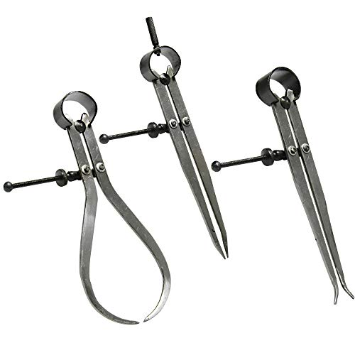 3 teiliges Set cerchio e pulsante per interni ed