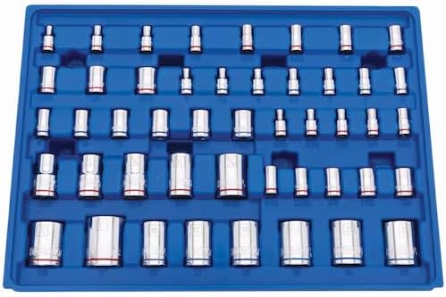K.balt 297 -Piece Standard (SAE) and Metric Polished chrome Mechanics Tool Set with Hard Case