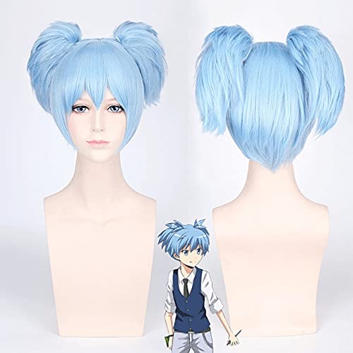 Amazon.co.jp: 暗殺教室潮田渚ウィッグアニメあんさつ渚コスプレ
