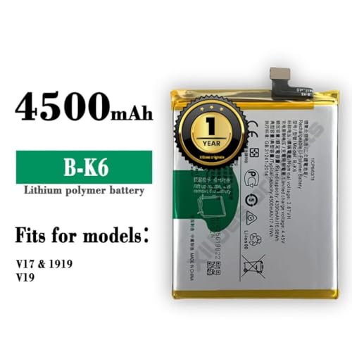 Image of B-K6 Battery for Vivo V17 /1919 / V19 Battery with 1 Year Warranty* (D275)