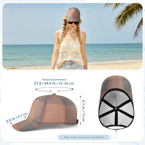 Gorra de béisbol FRODOTGV ajustable talla única de 55-62 cm para evitar presión 3