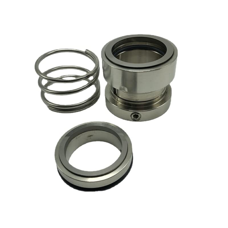 1 Stück Wasserpumpen-Gleitringdichtung 112-25/30/35 – Wasserdichtung aus legiertem Edelstahl, Wellendichtring aus Fluorkautschuk(112-75)