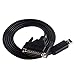 Green-utech USB RS232 to DB25 Serial Adapter Cable for Fanuc CNC DNCLINK Configuration Copy Setting,Compatible wiith Windows,Linux,MAC OS,FT231XS Chip Inside