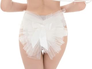 Women's Bikini Veil, Booty Veil for The Bride to Be, Booty Cover for The Bride, Bridesmaids Ivory Booty Veil